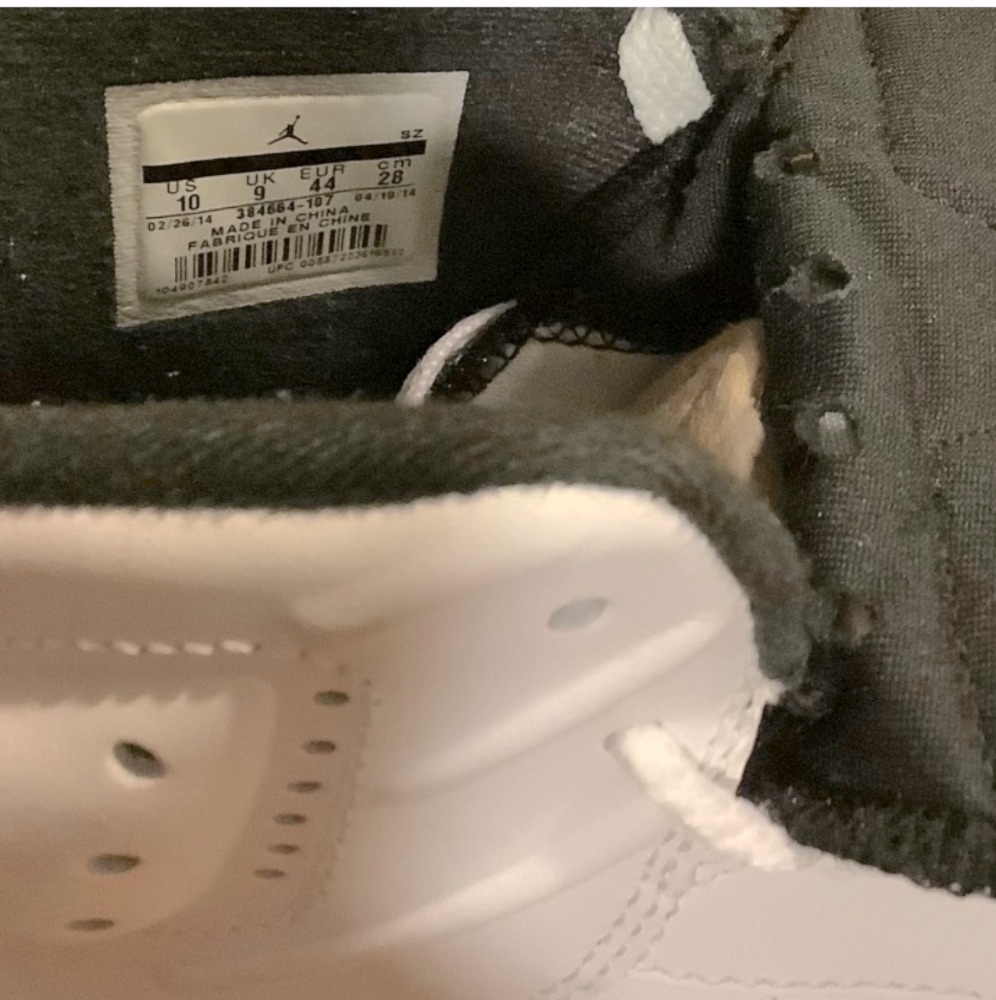 Air Jordan 6 Retro Sport Blue 2014 Men’s Size 10 - Picture 9 of 10